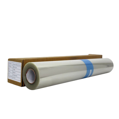 Custom Design Laser Heat Transfer Film Voor Blauw Transparante PET Printing