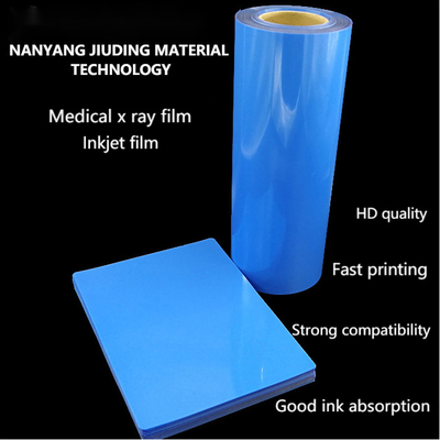 210 Microns de Blauwe van X Ray Film Medical Inkjet Printing Film voor het Ziekenhuis