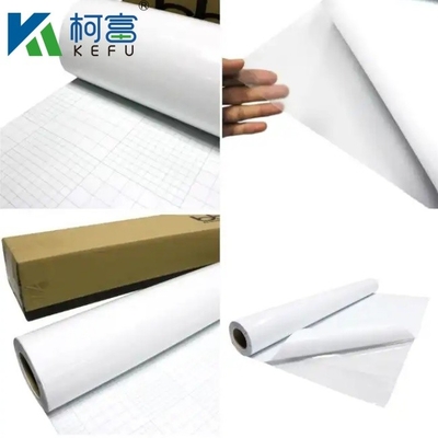 Uitstekend PET-materiaal Witte ondoorzichtige laserdrukfilm 125/150/165 micron