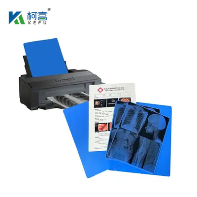 Meerdere afmetingen Blauw-wit Transparent Inkjet/Laser Medische Film Röntgenfilm